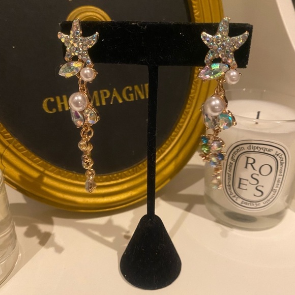 STUNNING sea star dangle earrings - Picture 5 of 15